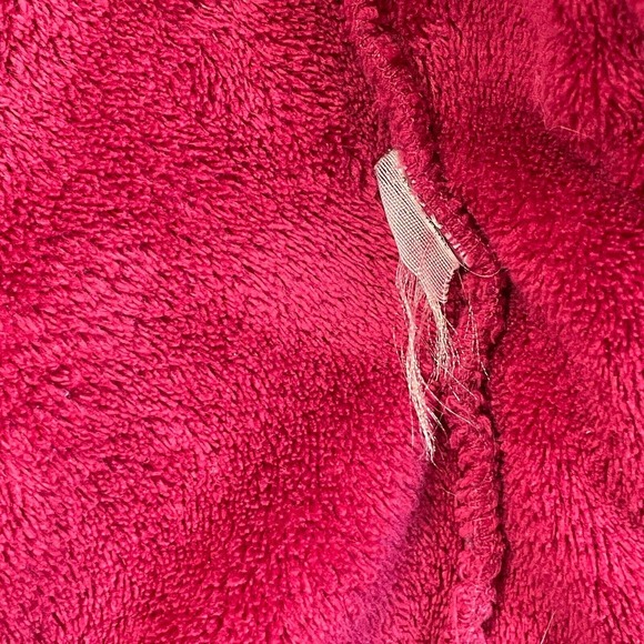 Wake Forest Deacs Fleece Sweater Jacket Women's 2XL Pink Champion Full Zip Mock - Picture 9 of 15